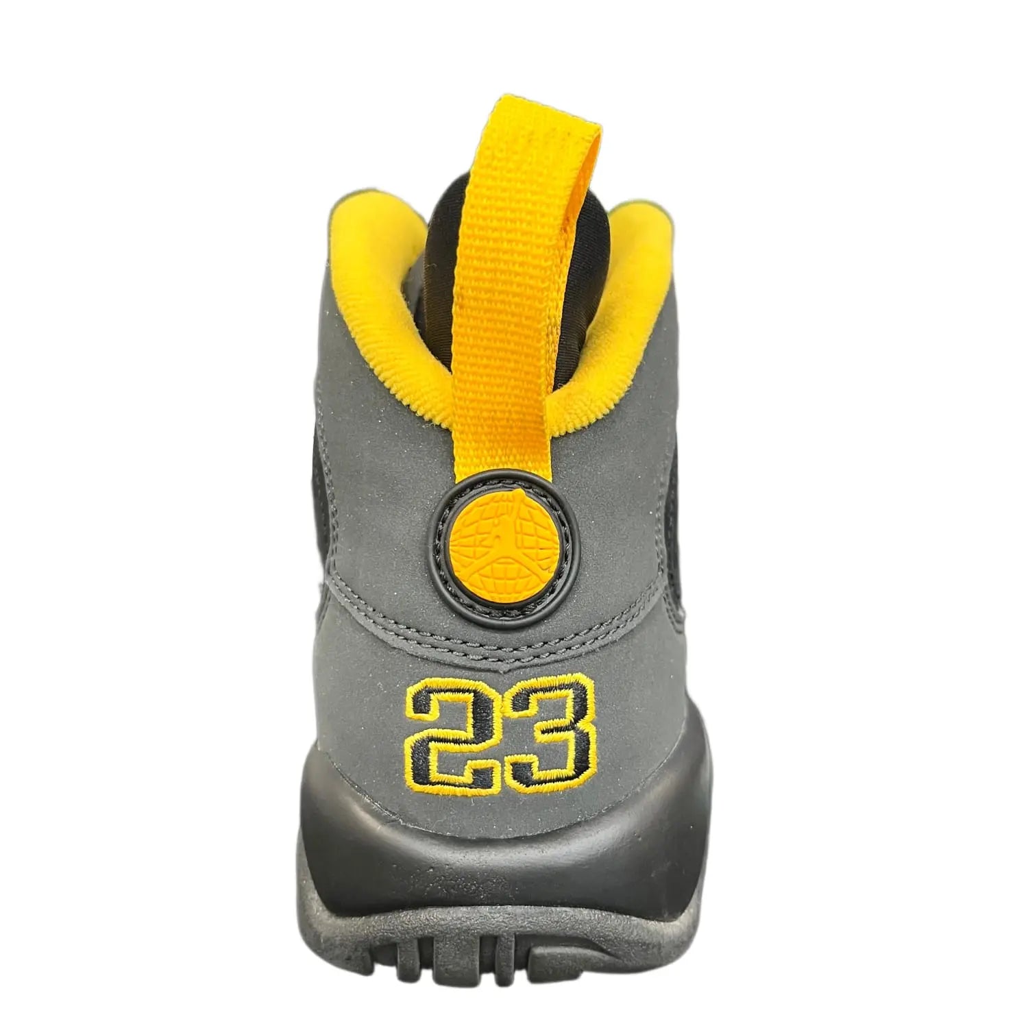 Jordan 9 Retro Dark Charcoal University Gold