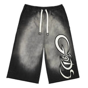 Godspeed New Age 3QTR Shorts Black Wash