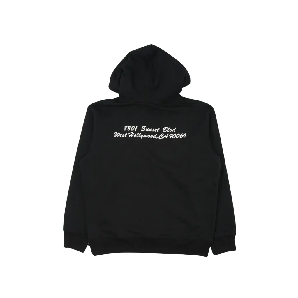 Supreme West Hollywood Box Logo Hooded Sweatshirt Black