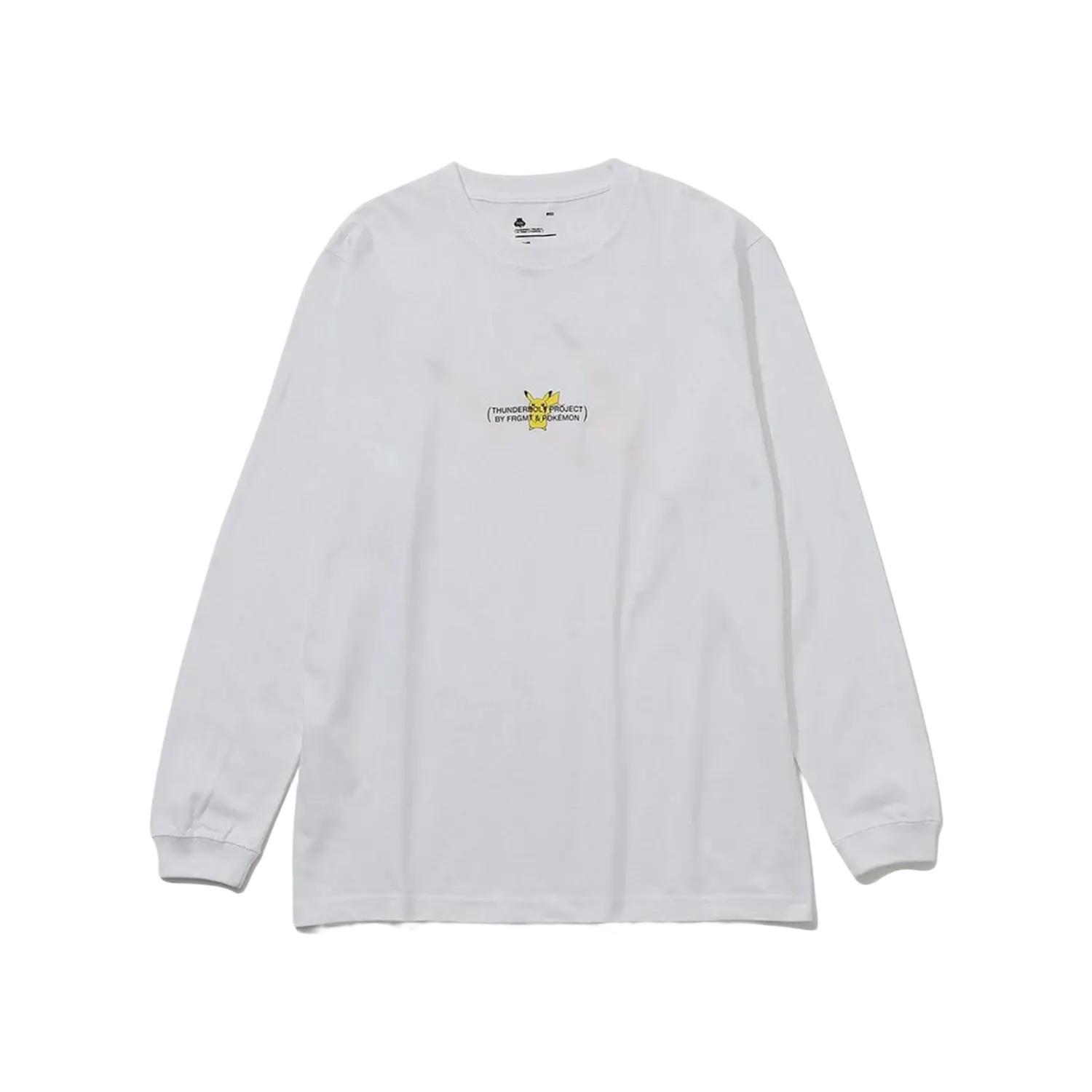 Fragment x Pokemon Pikachu Thunderbolt Project x Sequence Miyashita Park L/S Tee White