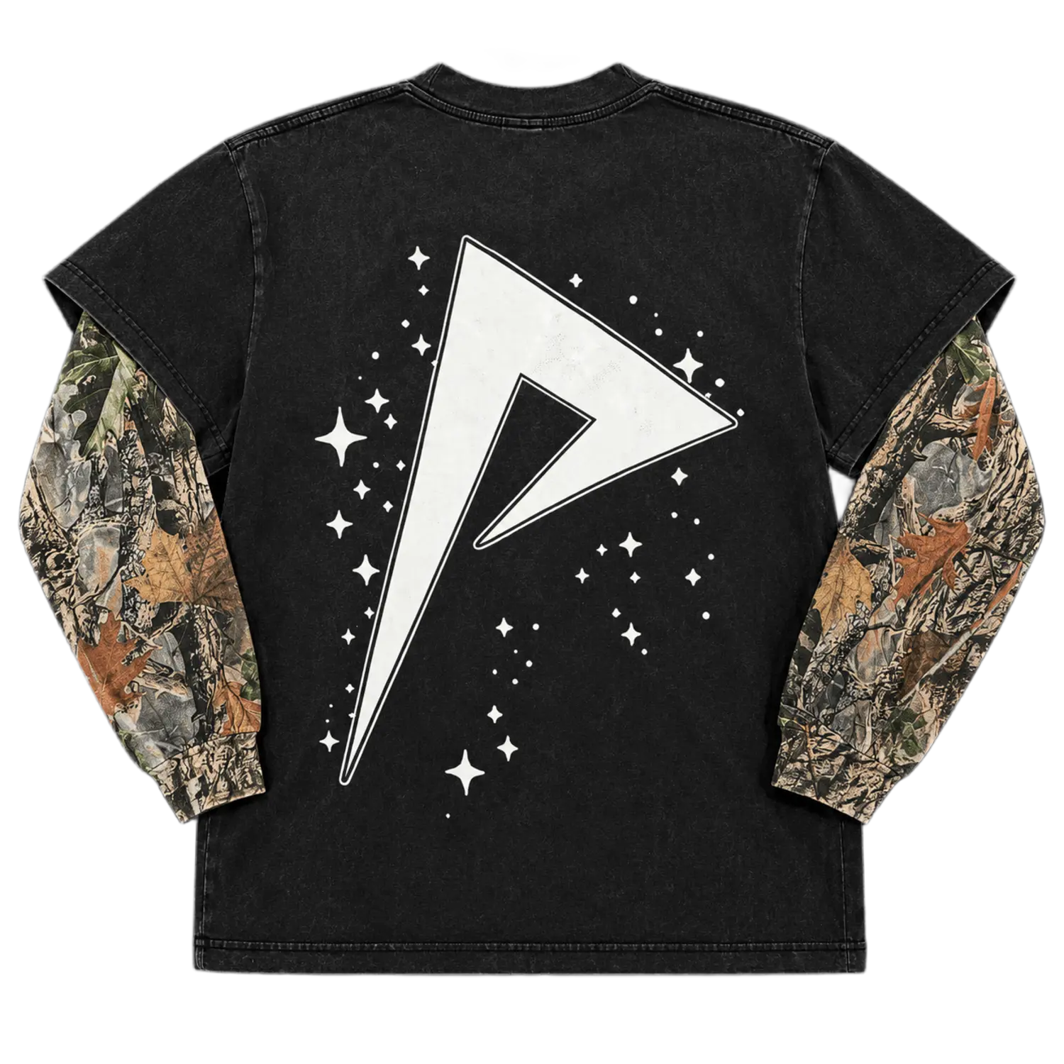 Skeleton Longsleeve Vintage/Camo