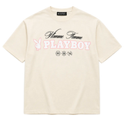 Homme Femme Playboy Icon Tee Cream