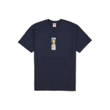 Supreme Prayer Card Box Logo Tee Navy