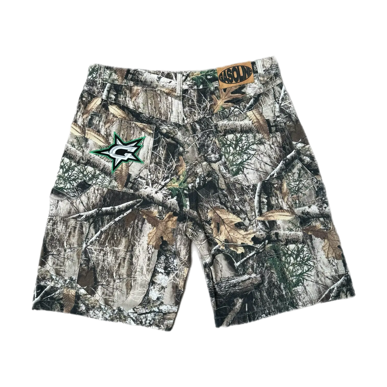 Gasoline G Star 2.0 Denim Shorts Camo