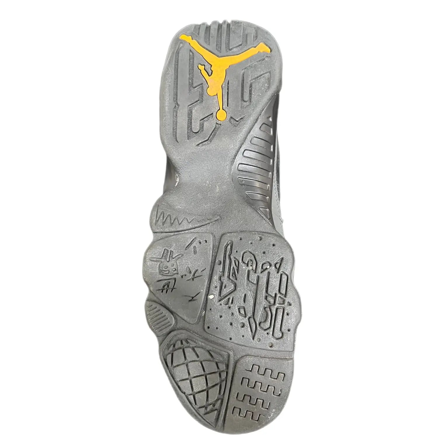Jordan 9 Retro Dark Charcoal University Gold