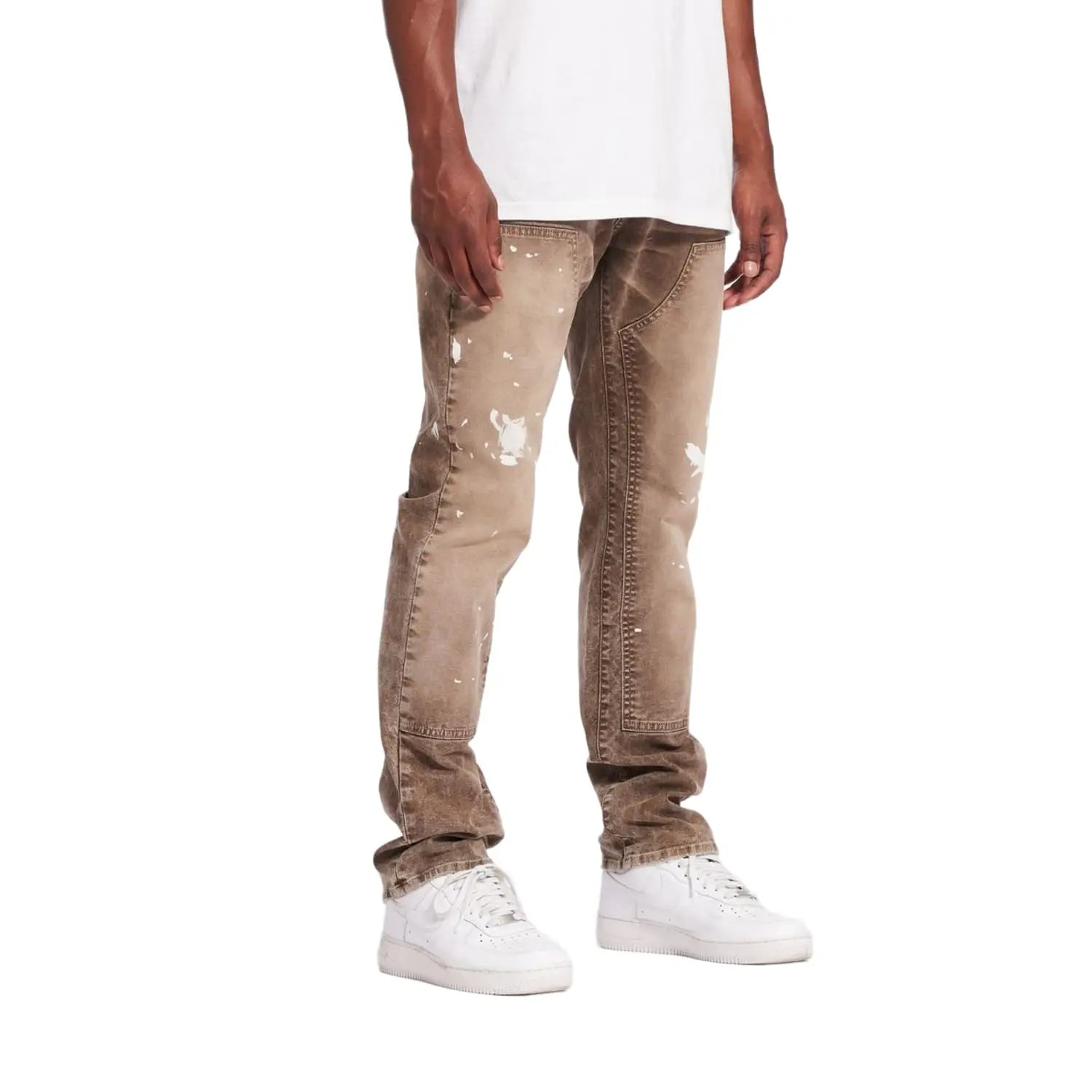 Crysp Denim Work Pants Burnt Sand