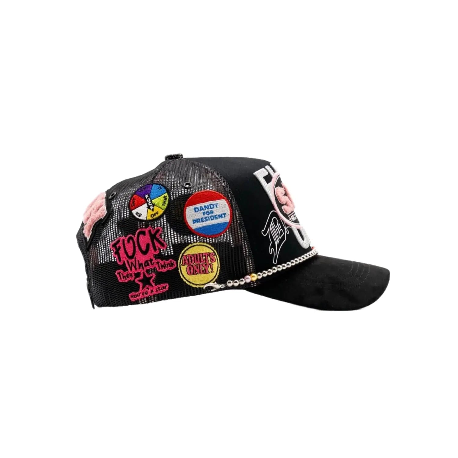 Dandy Hats S.M.D Trucker Black