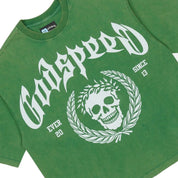 Godspeed Victor Crest Tee Green