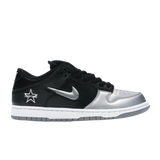 Nike SB Dunk Low Supreme Jewel Swoosh Silver