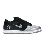 Nike SB Dunk Low Supreme Jewel Swoosh Silver