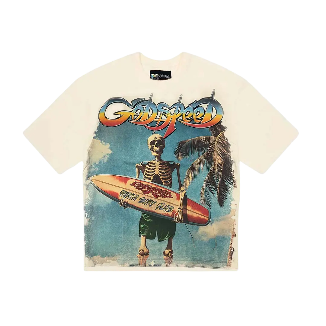 Godspeed Miami Surfclub Tee Cream