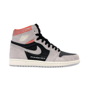 Jordan 1 Retro High Neutral Grey Hyper Crimson