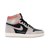 Jordan 1 Retro High Neutral Grey Hyper Crimson