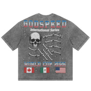Godspeed Planet Fútbol Tee Grey