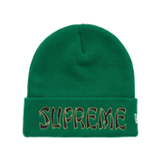 Supreme New Era Action Beanie Green