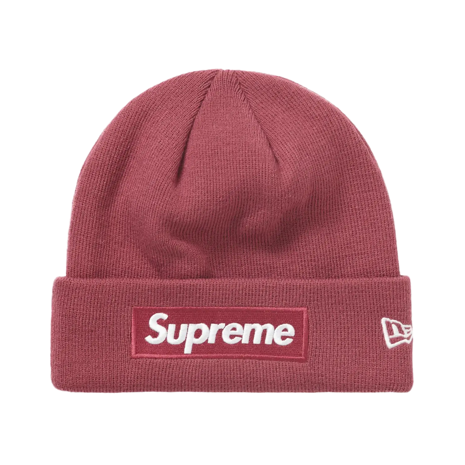 Supreme New Era Box Logo Beanie (FW21) Plum