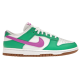 Nike Dunk Low White Stadium Green Fuchsia (Women's)