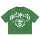 Godspeed Victor Crest Tee Green