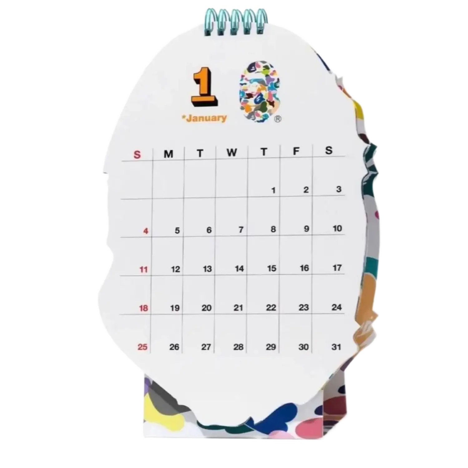 Bape Ape Head Calendar 2026