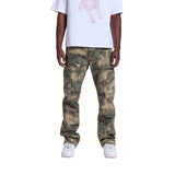 Crysp Denim Military Cargo Camo