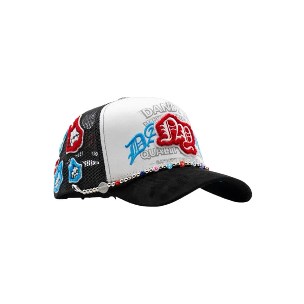 Dandy Hats Rocket Pop White/Black
