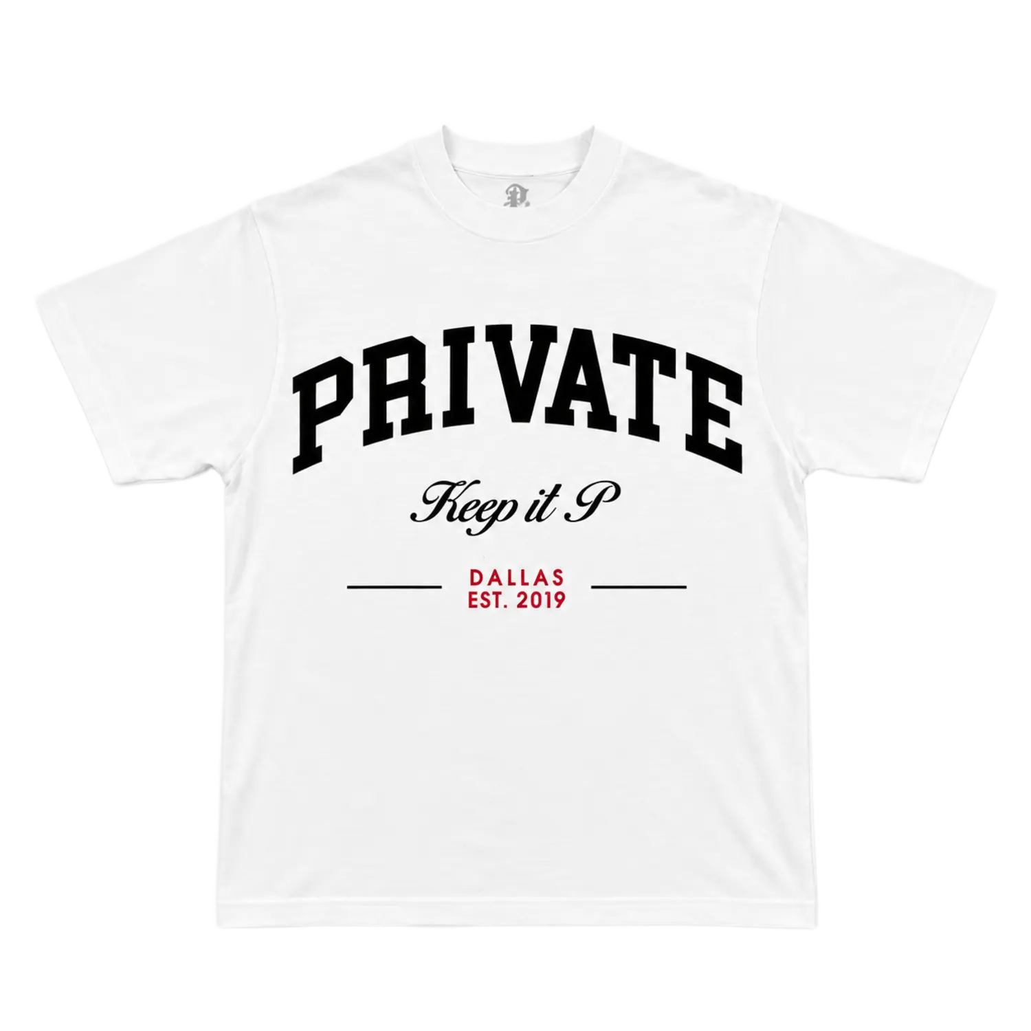 Keep It P Tee White