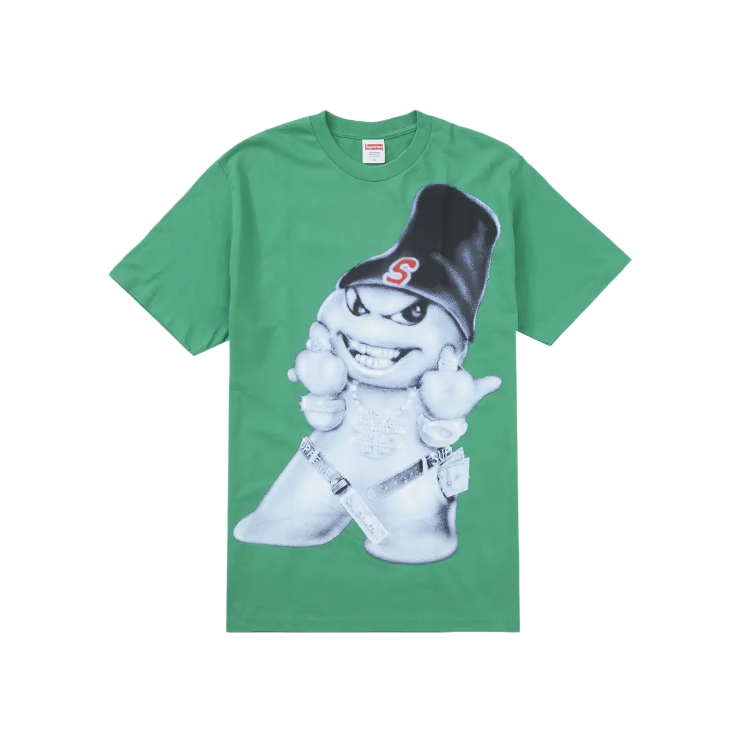 Supreme Snowman Tee Green