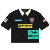 Godspeed Grc Quarter Zip Short Sleeve Polo Black