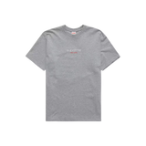 Supreme Classic Logo Tee Heather Grey