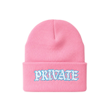 Old English Beanie Pink