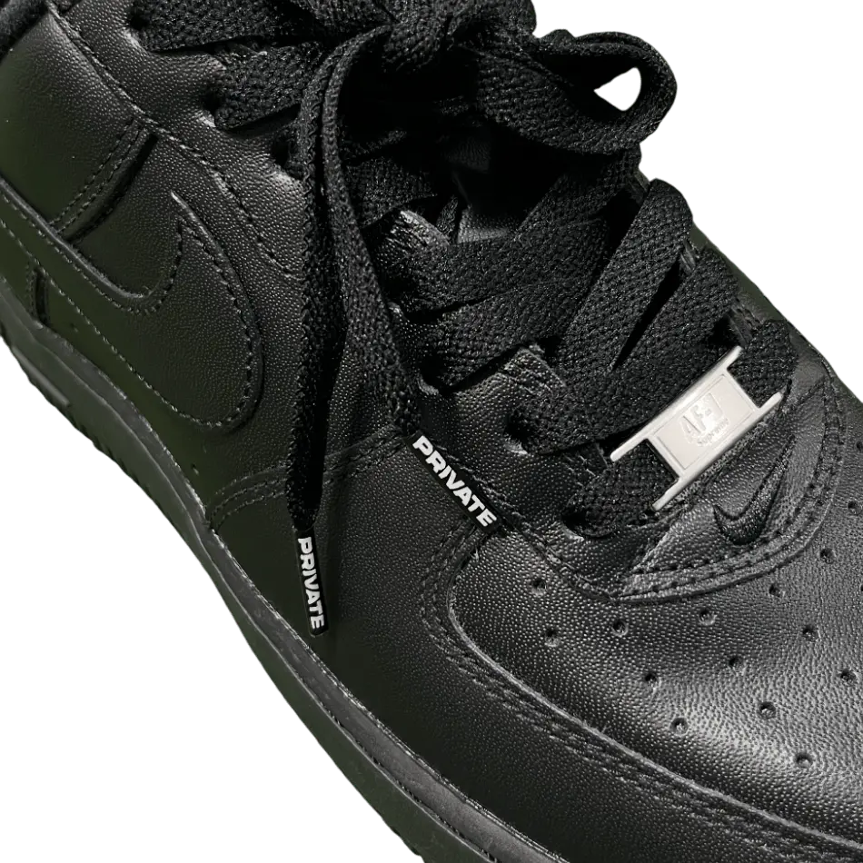 "PRIVATE" Tip Shoelace