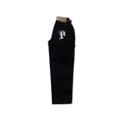 Private Keep It P Selvedge Denim Carpenter Pant Jet Black