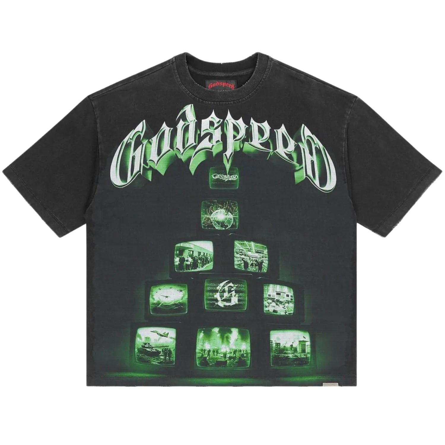 Godspeed Overstimulation Tee Black