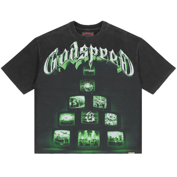 Godspeed Overstimulation Tee Black