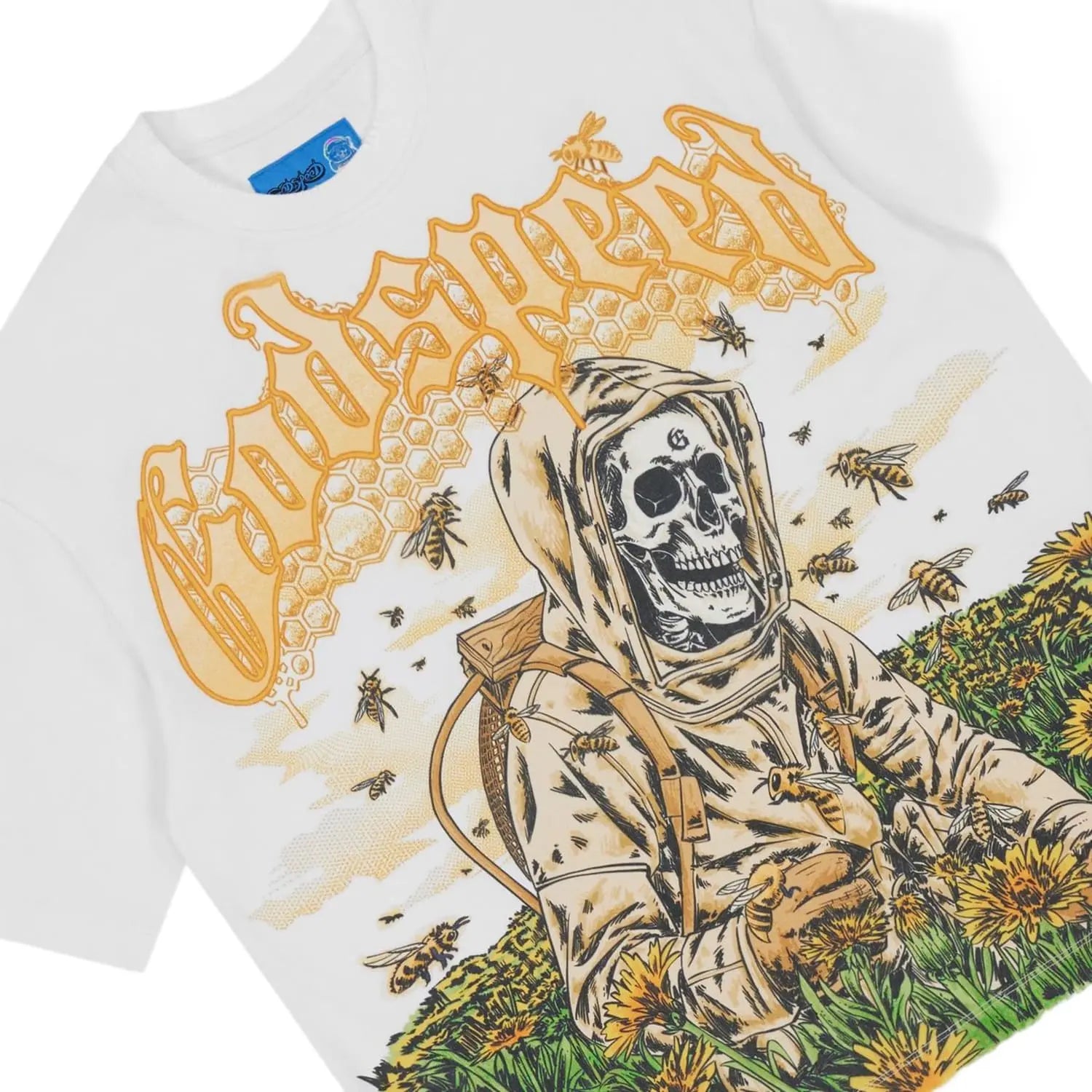 Godspeed Save the Bees II Tee White