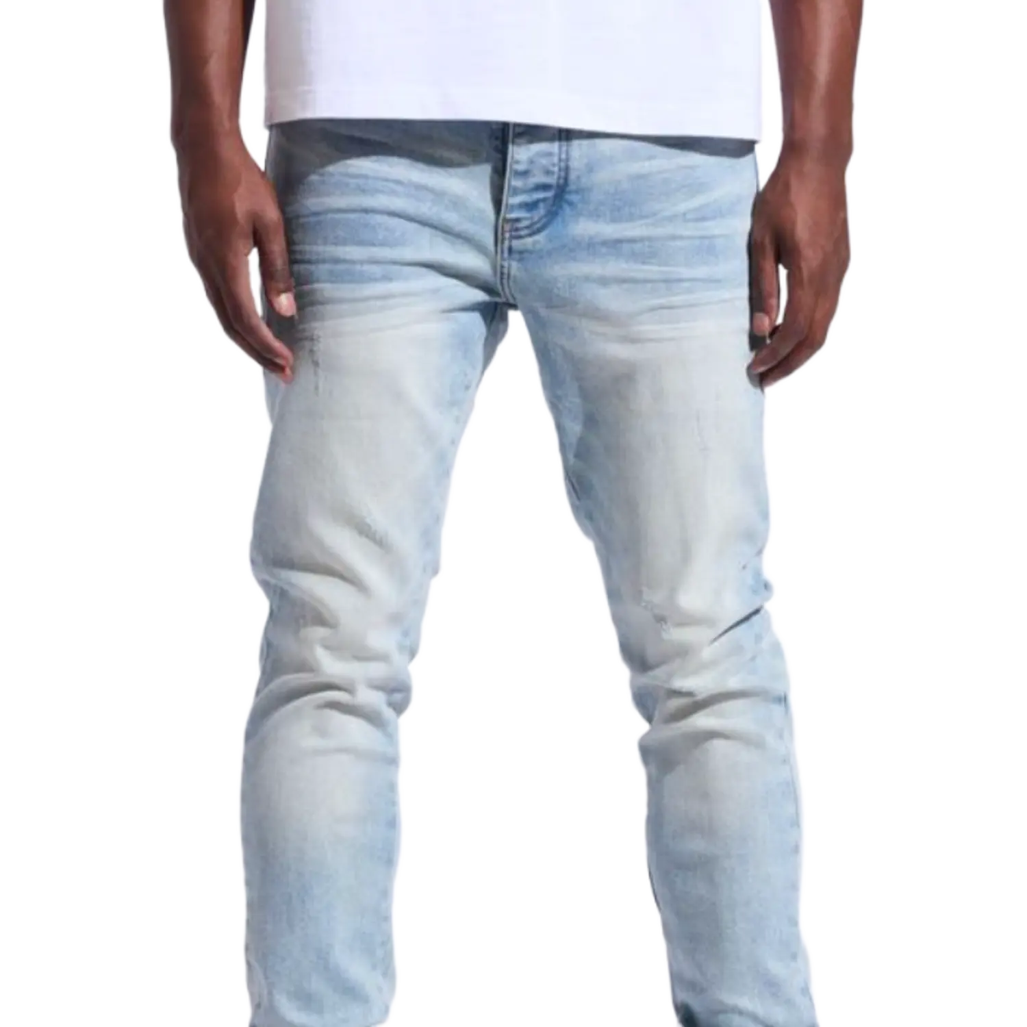 Crysp Denim Pacific Straight Fit Light Blue