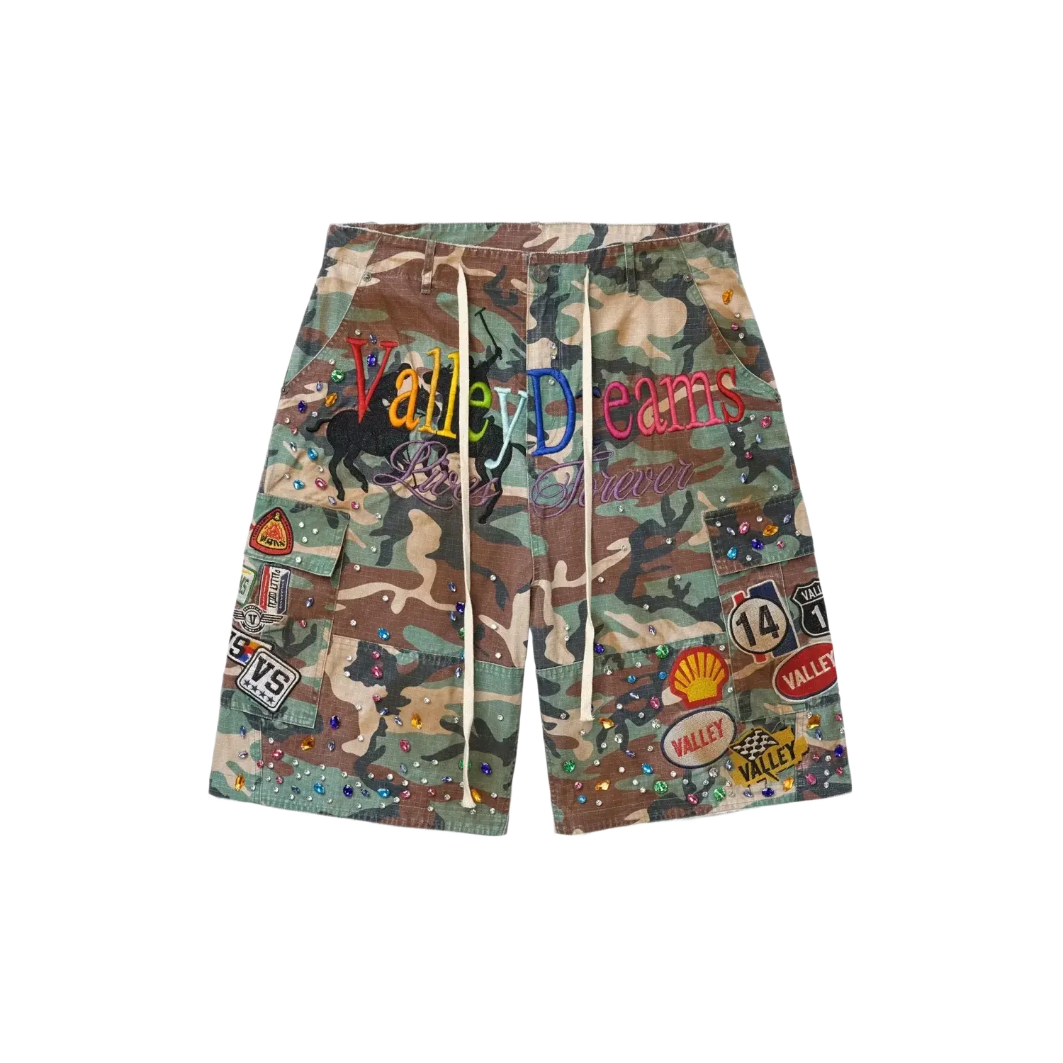 Vale Forever DIY Camo Jort