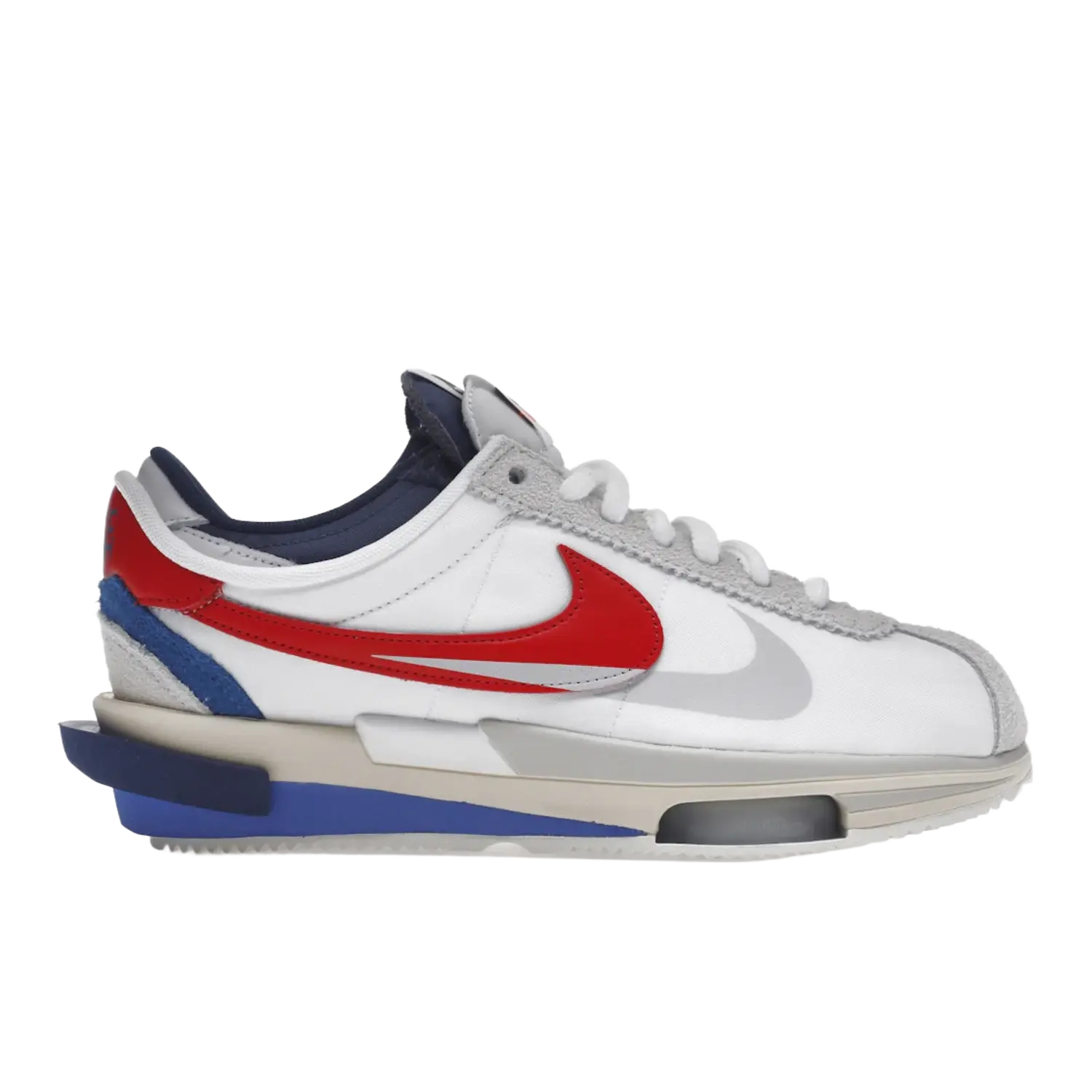 Nike Zoom Cortez SP sacai White University Red Blue