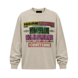 Homme Femme Manifesto Long Sleeve Tee White