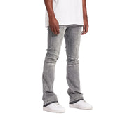 Crysp Denim Wiz Flare Ice Grey