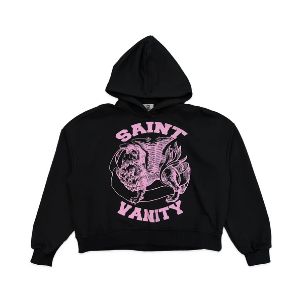 Saint Vanity Griffin Hoodie Black/Pink