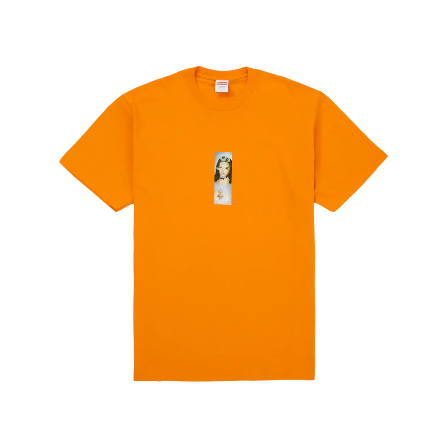 Supreme Prayer Card Box Logo Tee Orange