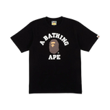 BAPE College Tee Black/Brown