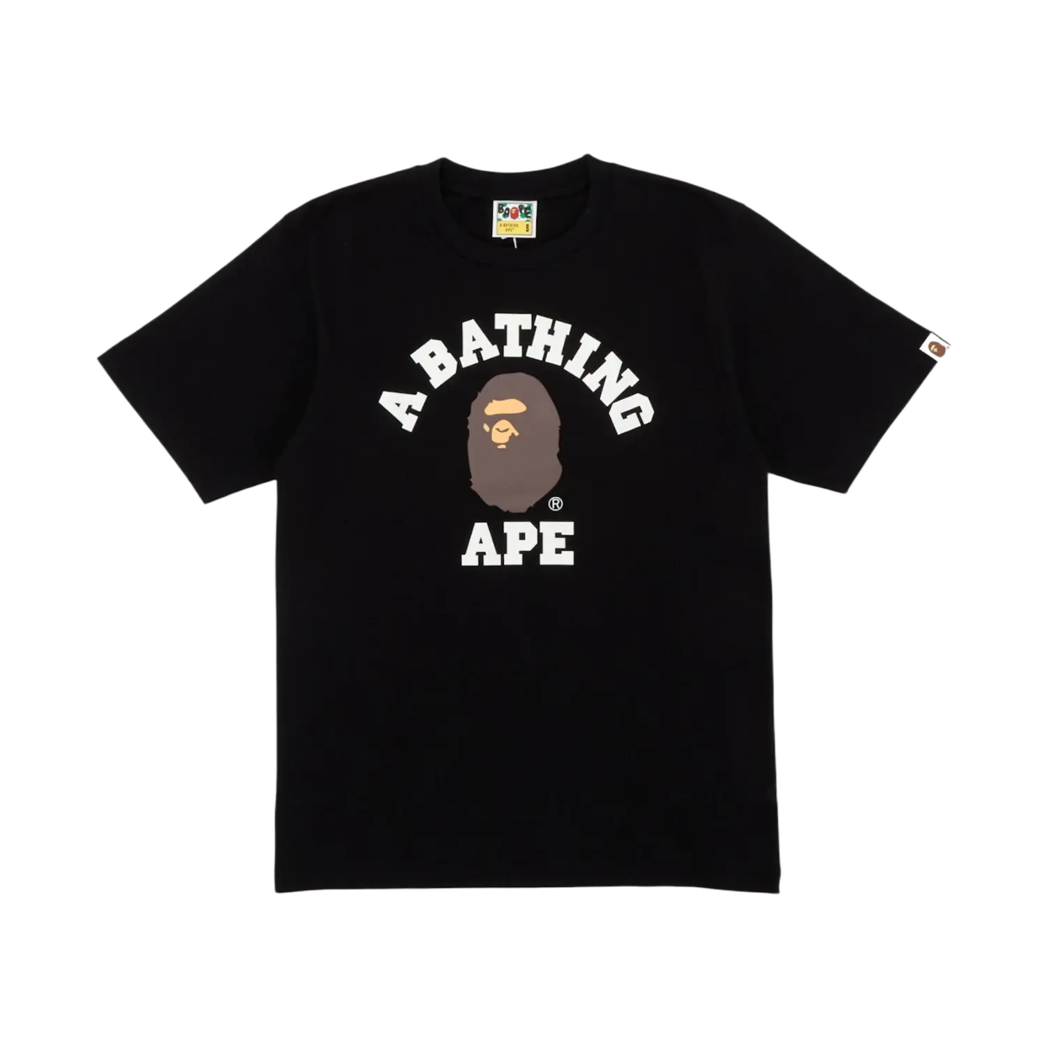 BAPE College Tee Black/Brown