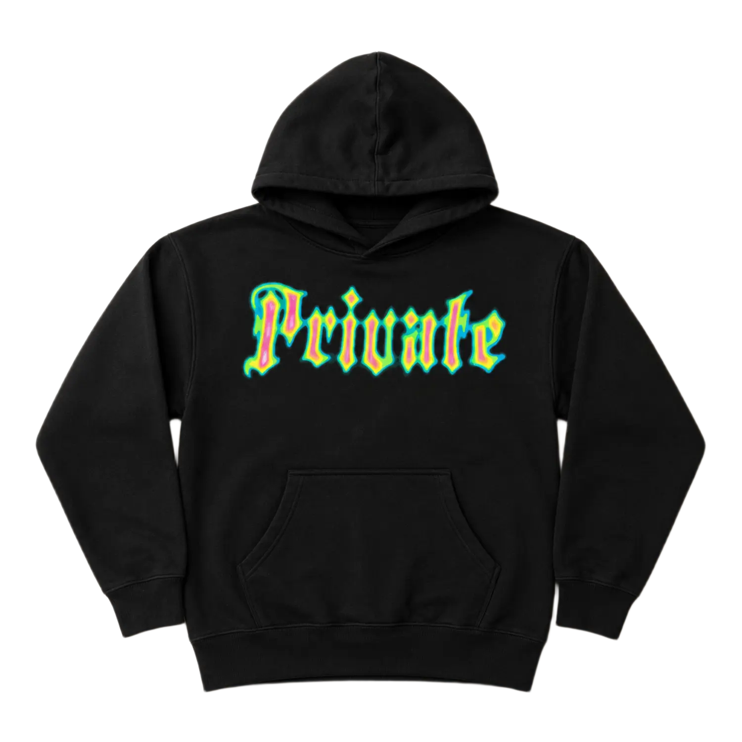 Heat Map Hoodie Black