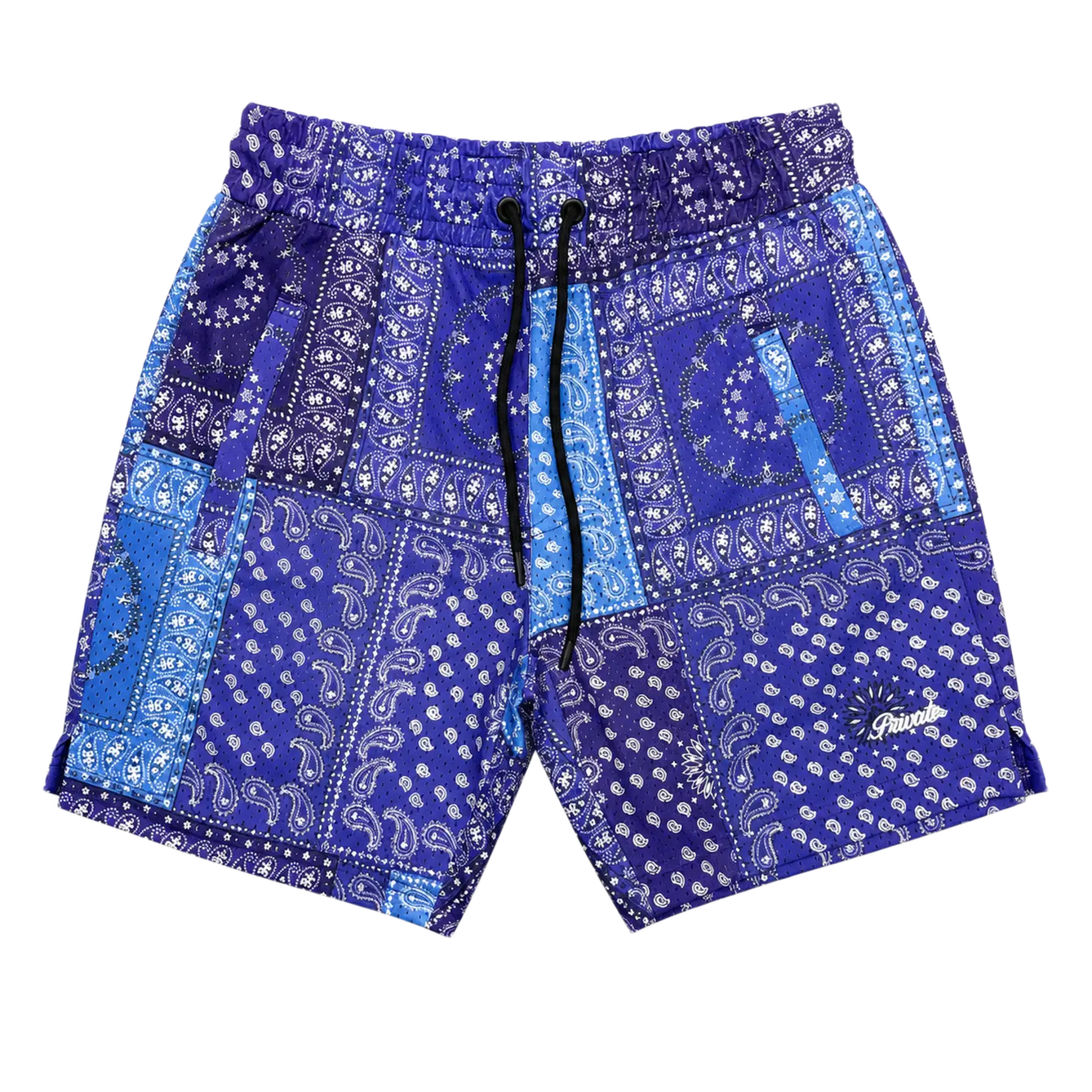 Mini Logo Mesh Short Purple/Blue Bandana Glow