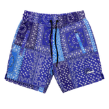 Mini Logo Mesh Short Purple/Blue Bandana Glow