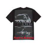 Supreme Paris Is Burning Tee Black