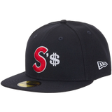 Supreme Money S Logo New Era 59Fifty Fitted Cap Navy