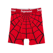 Supreme Hanes Spider-Man Boxer Briefs (2 Pack) Red